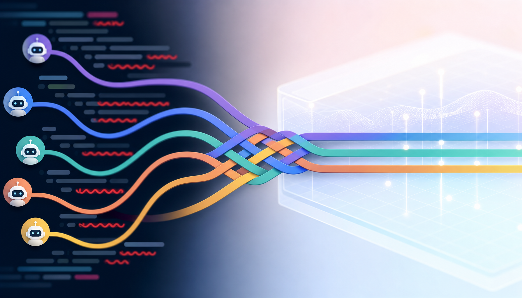 Red squiggles for agents: building Weft with Weft